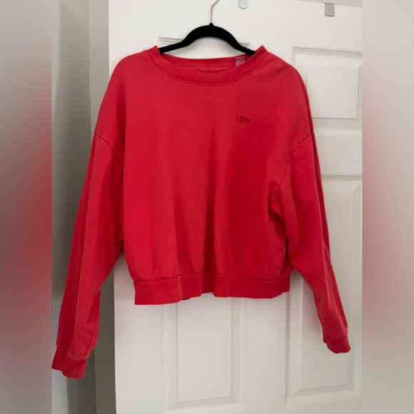 levi’s crop sweater crew neck - Picture 1 of 1